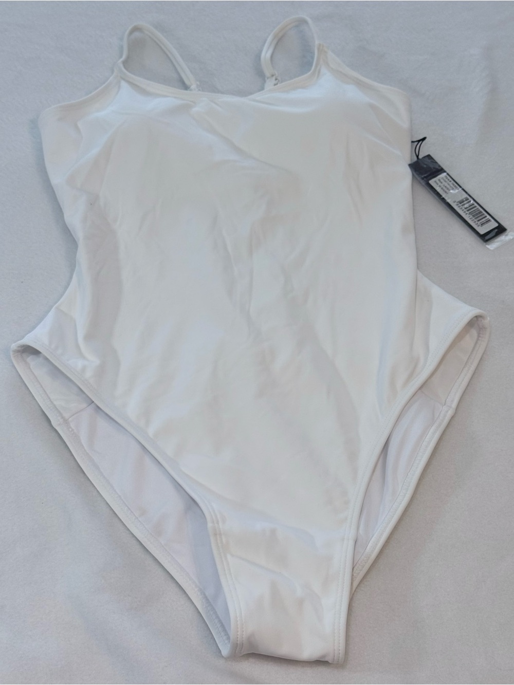 Ta3 Lacey One Piece Black Swimsuit. Medium -Short